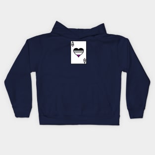 Ace of Hearts Kids Hoodie